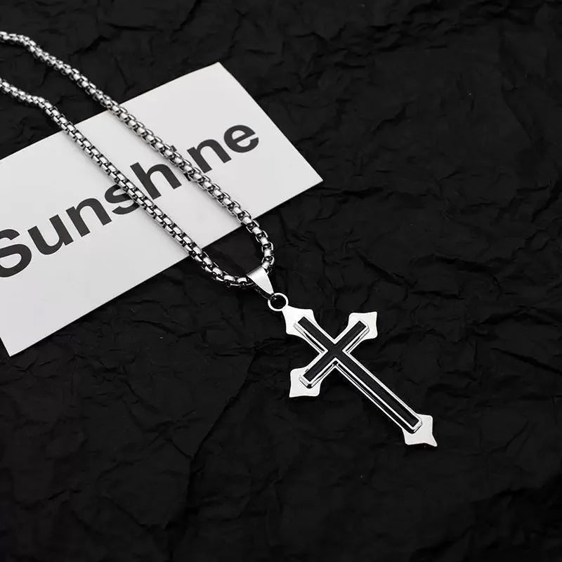 PENDRA Crossgold Gold-Plated Cross Pendant Necklace