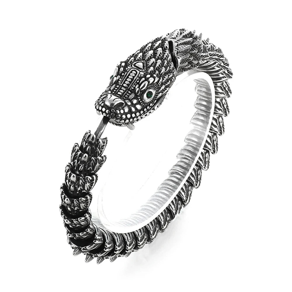 PENDRA Snake Silver Bracelet