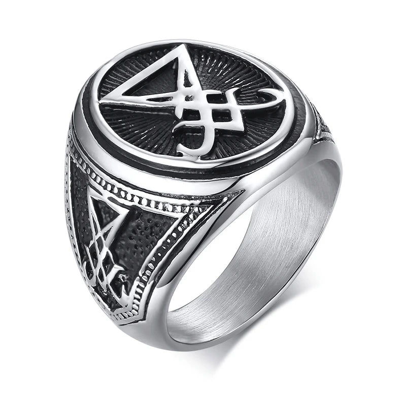 PENDRA Kaevara Cross Charm Ring