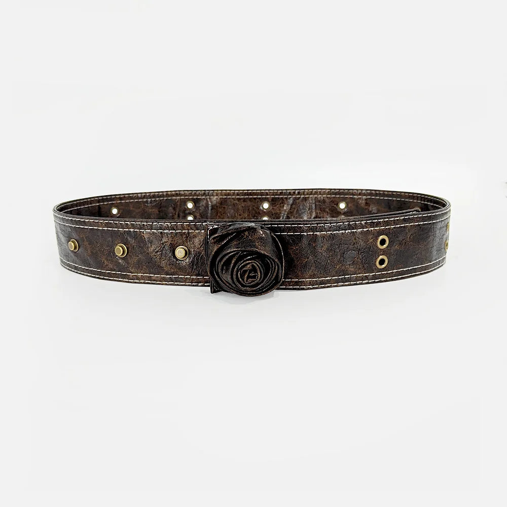 PENDRA Elaraelle Brown Western Elegant Belt