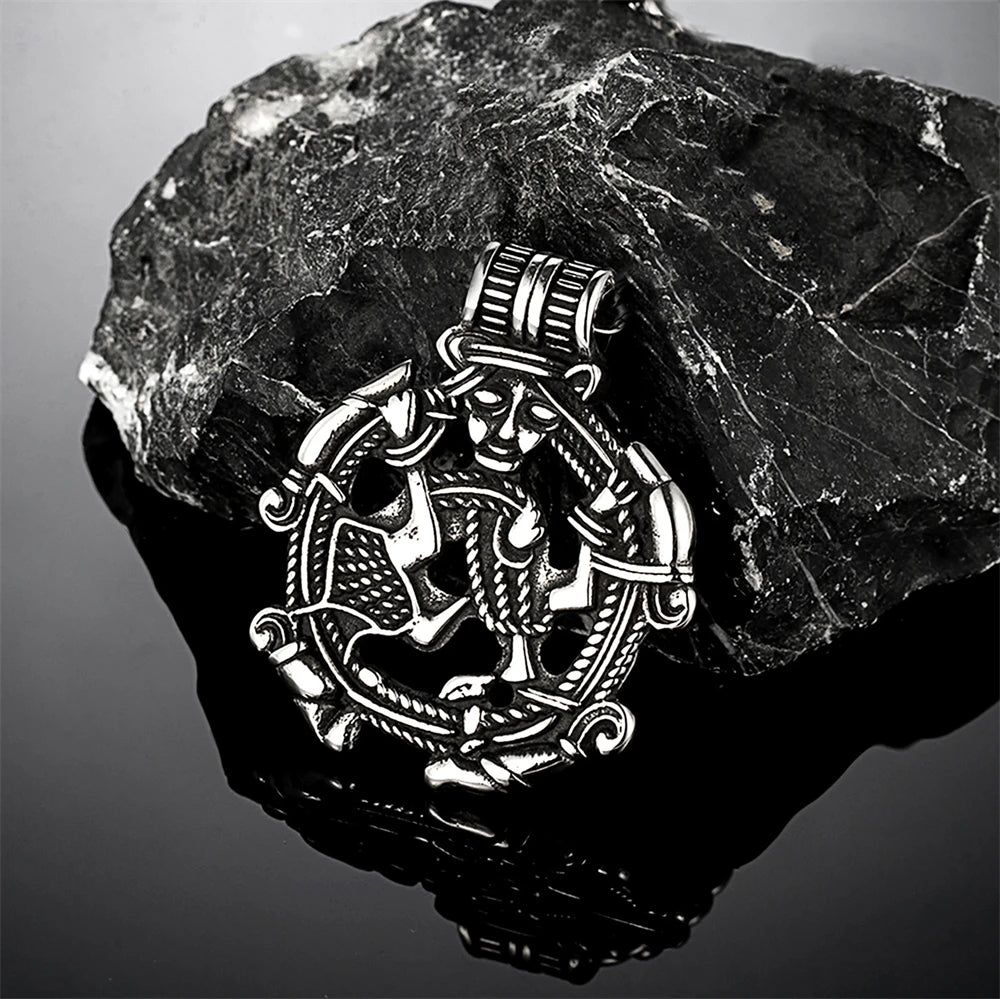 PENDRA Rune Vintage Viking Necklace
