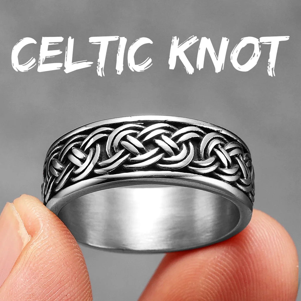 PENDRA Viking Celtic Knot Ring