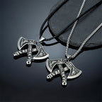 PENDRA Vikings Norse Steel Necklace