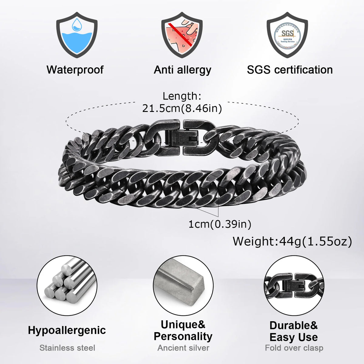 PENDRA Cuban Chunky Bracelet