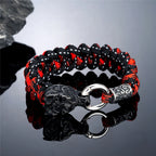 PENDRA Celtic Knot Rune Steel Bracelet