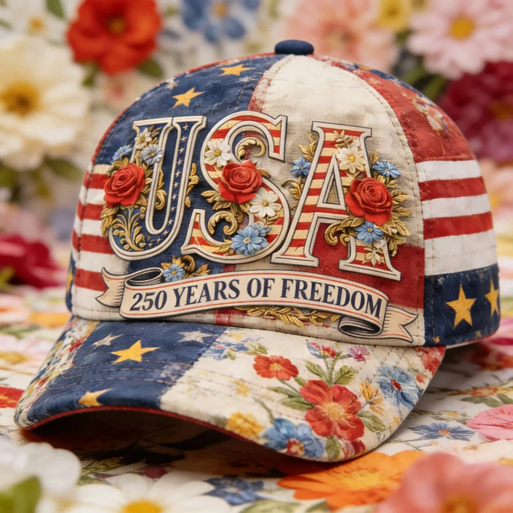 PENDRA Flat Floral Cap