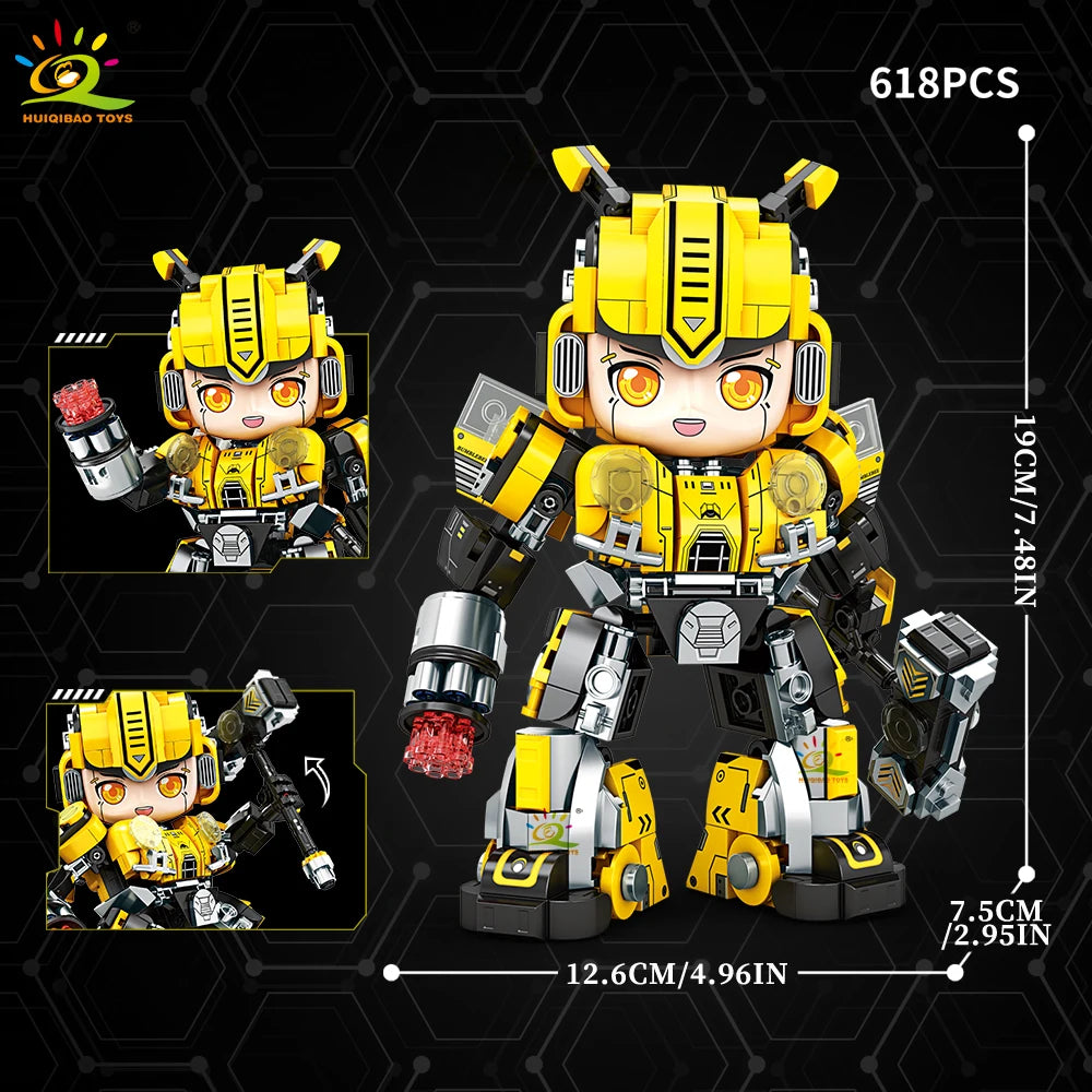 PENDRA Nezha Warrior Mech Building Set