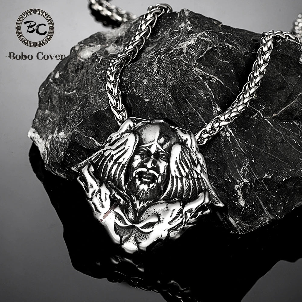 PENDRA Wolf Viking Necklace