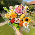 PENDRA Bouquet Rose Micro Building Set