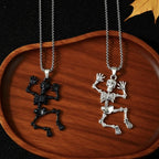 PENDRA Skullfun Halloween Weird Skull Pendant Necklace