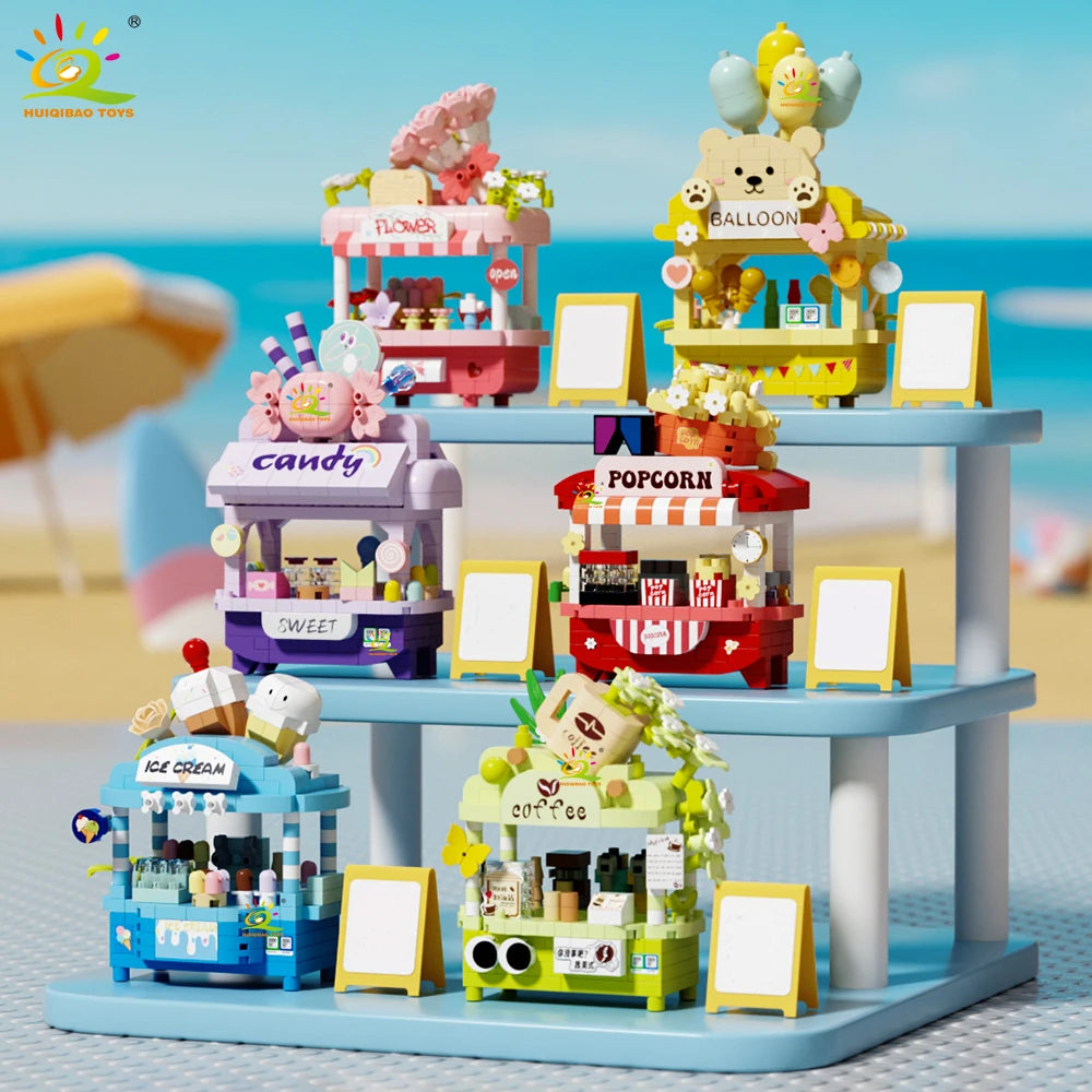 PENDRA Cute Dessert Micro Building Set