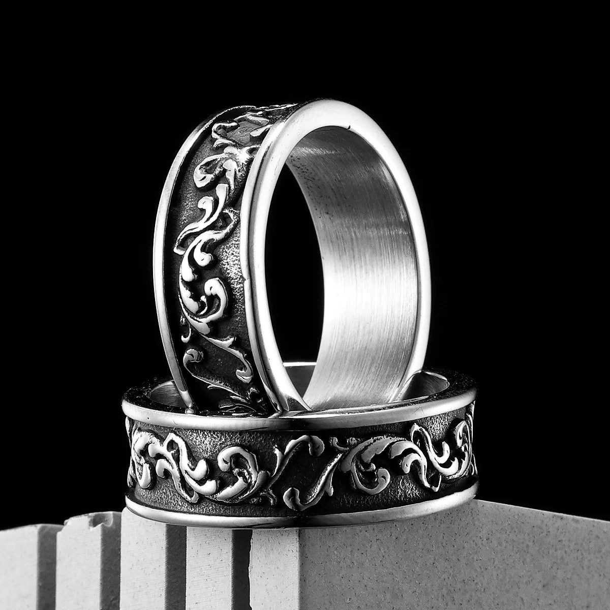 PENDRA Aesthetic Flower Wreath Ring