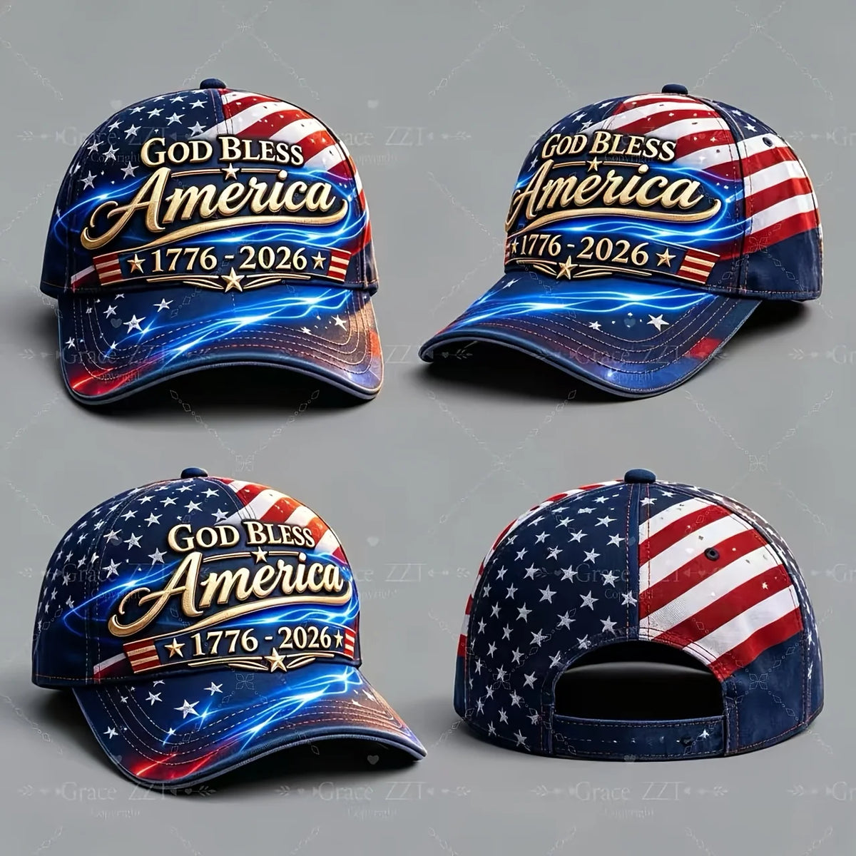 PENDRA Flag Patriotic Cap