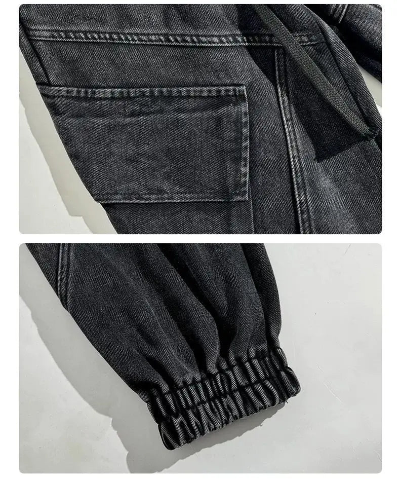 PENDRA Washed Brand Tooling Pants
