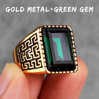 PENDRA Rhinestone Steel Ring