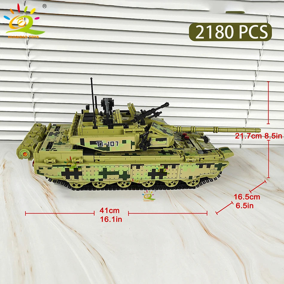 PENDRA Military Tank Army Building Set