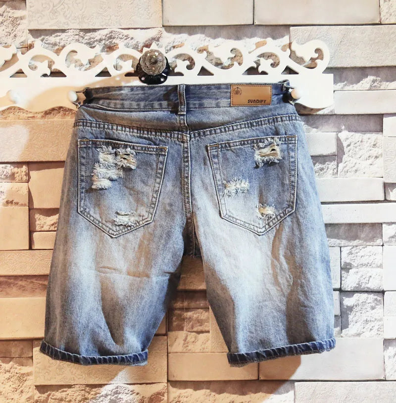 PENDRA Wholesale Ripped Hole Shorts