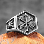 Arrow of Eros Stainless Steel Mens Rings Unique Charm Punk for Couple Male Boyfriend Biker Jewelry Creativity Gift Wholesale