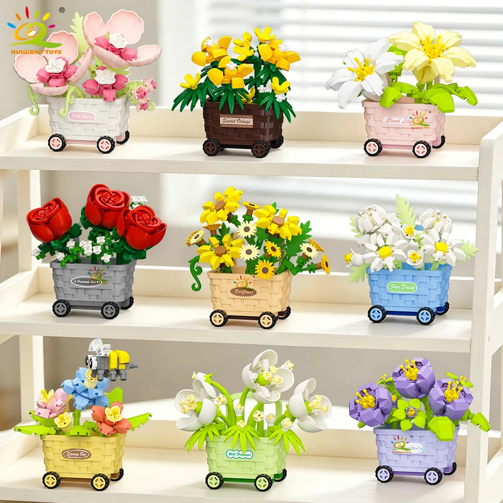 PENDRA HUIQIBAODIY Potted Floral Decor Model