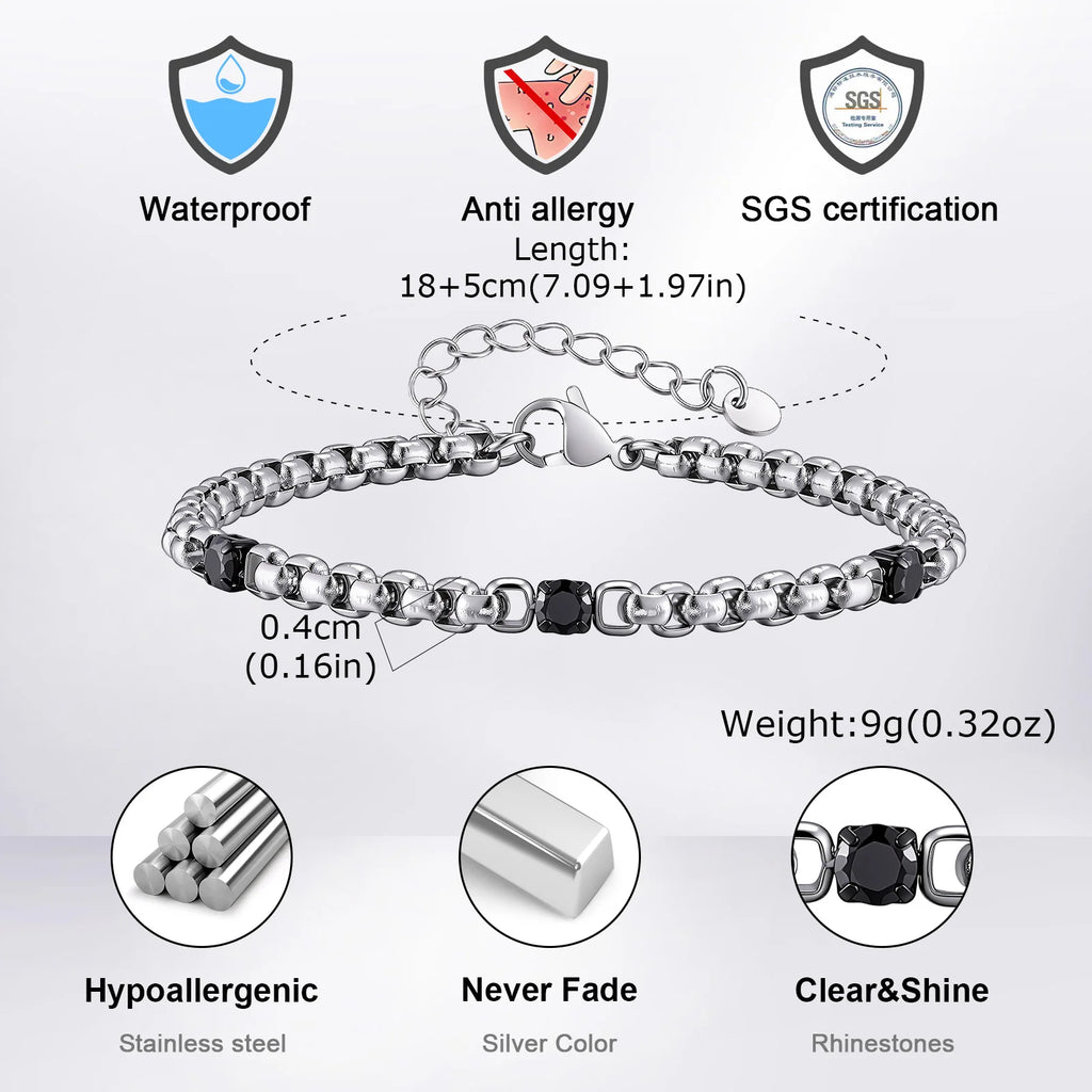PENDRA Stone Black Bracelet