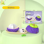 PENDRA Cute Fruit Micro Building Set