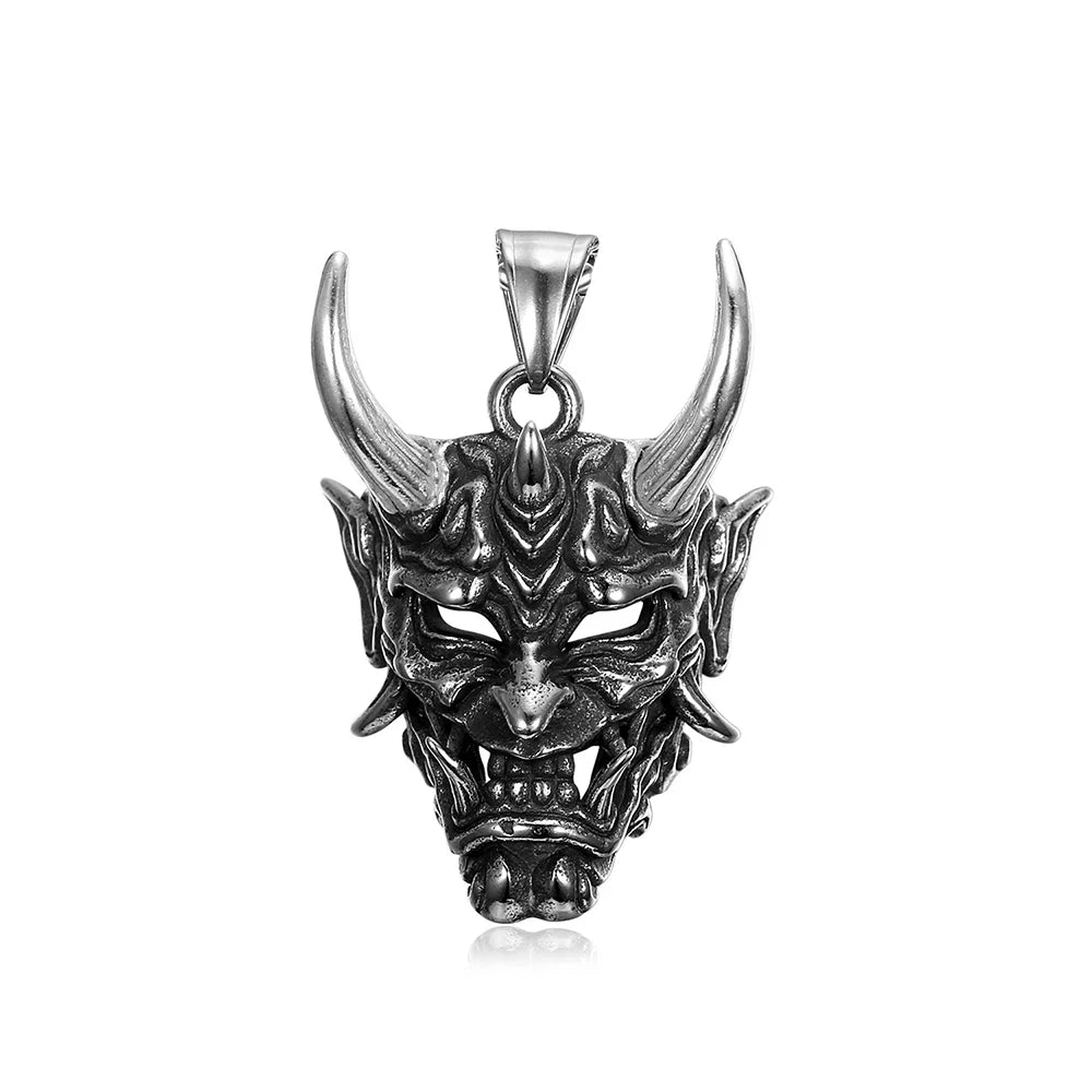 PENDRA Skullpunk Gothic Hip Hop Skull Pendant