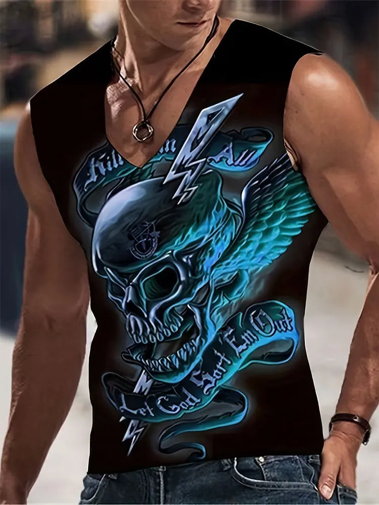PENDRA Eagle Sleeveless Everyday T-Shirt
