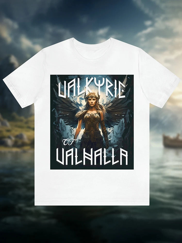 Viking Axe Shirt Norse Humor Tee Summer Daily Casual Men's T-shirt Street Fashion Short-sleeved Top Outdoor Sports Men's T-shirt