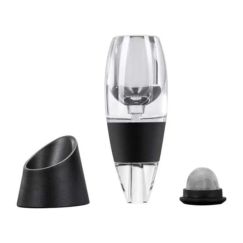 Portable Red Wine Decanter Aerator Bernoulli Air Magic Aerator Red White Wine Whisky Quick Decanter Equipment Bar Accessories