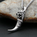 PENDRA Wolfthorn Stainless Steel Wolf Tooth Pendant