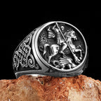 PENDRA Saint George Slay Ring