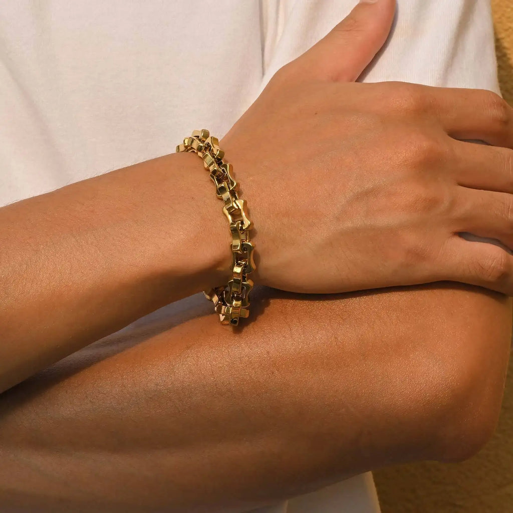 PENDRA Thick Links Bracelet