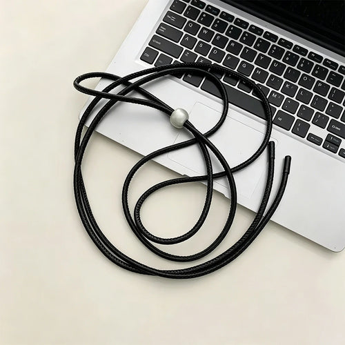 High-End Feeling Thin Waist Rope For Women Summer Waist-Cinching With Skirts Slimming And Versatile Belt With Personality