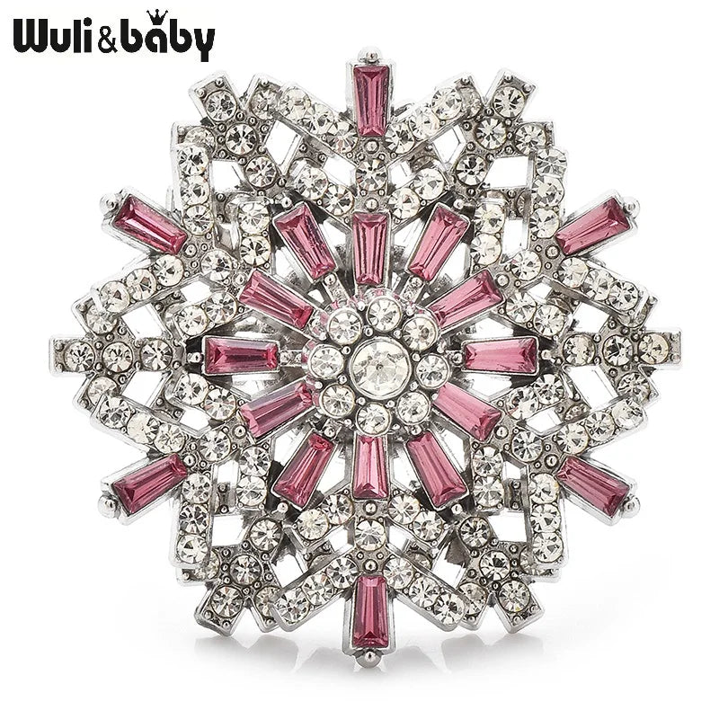 PENDRA Snowelle New Christmas Snowflake Brooch