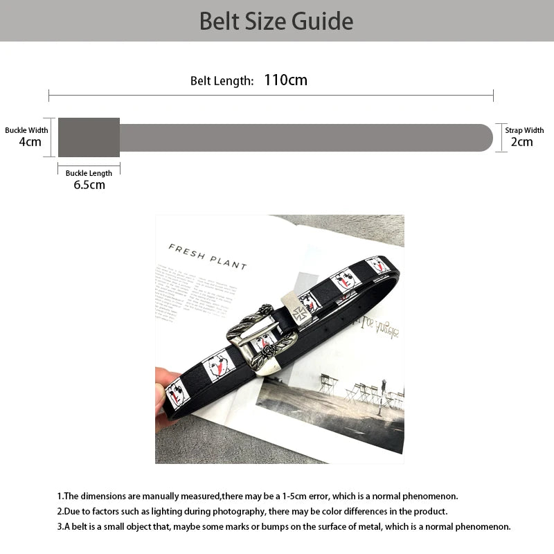 PENDRA Galaellea Black Gothic Belt