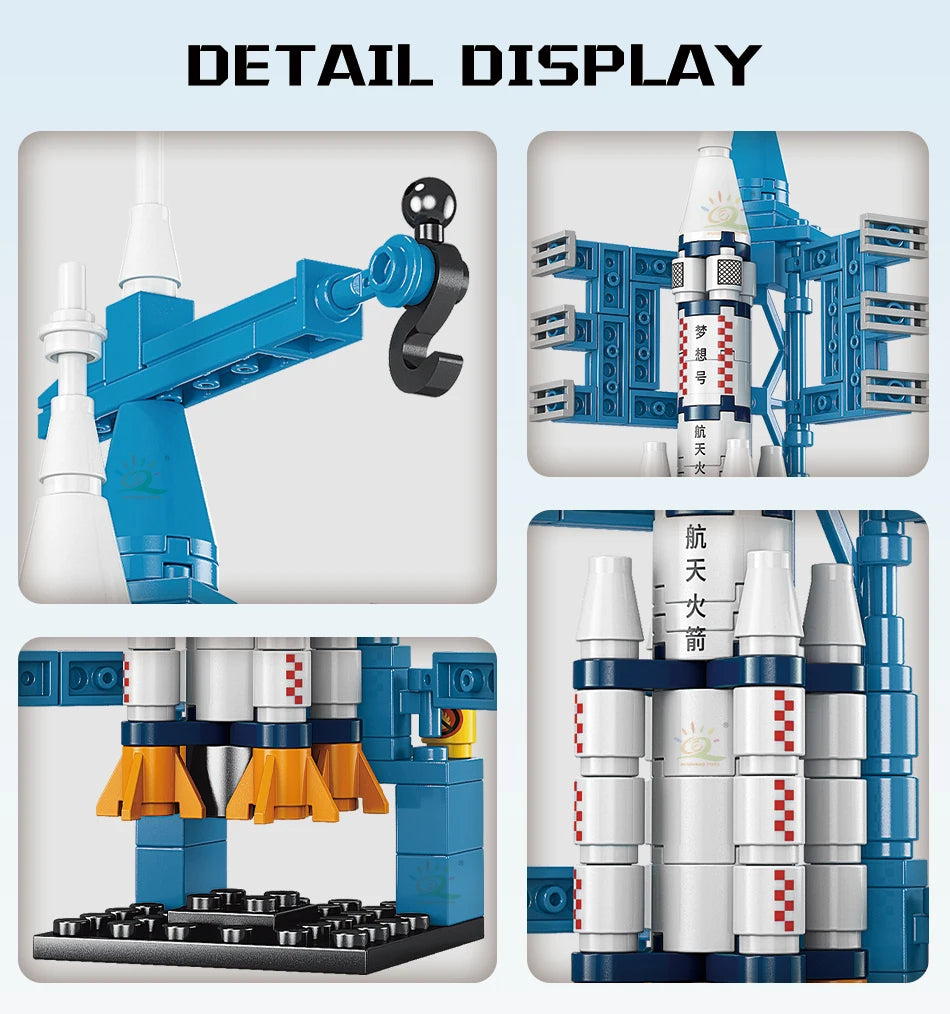 PENDRA Space Aviation Mini Building Set