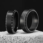 PENDRA Vikings Runes Boyfriend Steel Ring