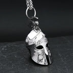 PENDRA Spartanhelm 3D Stainless Steel Spartan Helmet Pendant