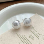 PENDRA Geometry Silver Earrings