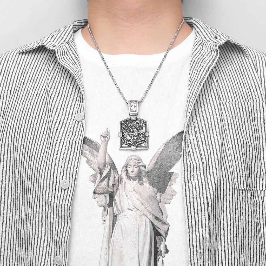 PENDRA Tavdric Dragon Motif Necklace