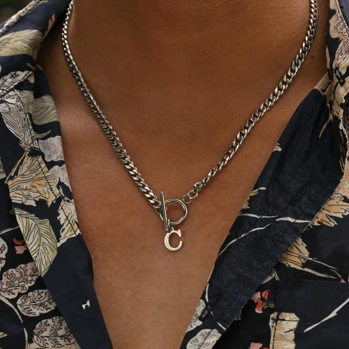 PENDRA Alphabet Letter Chain Necklace