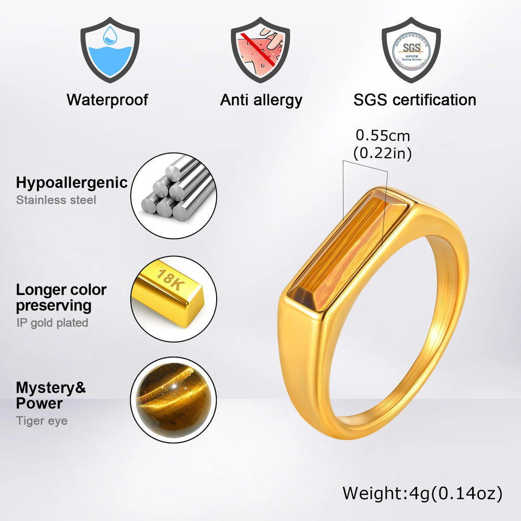 PENDRA Everyday Steel Ring
