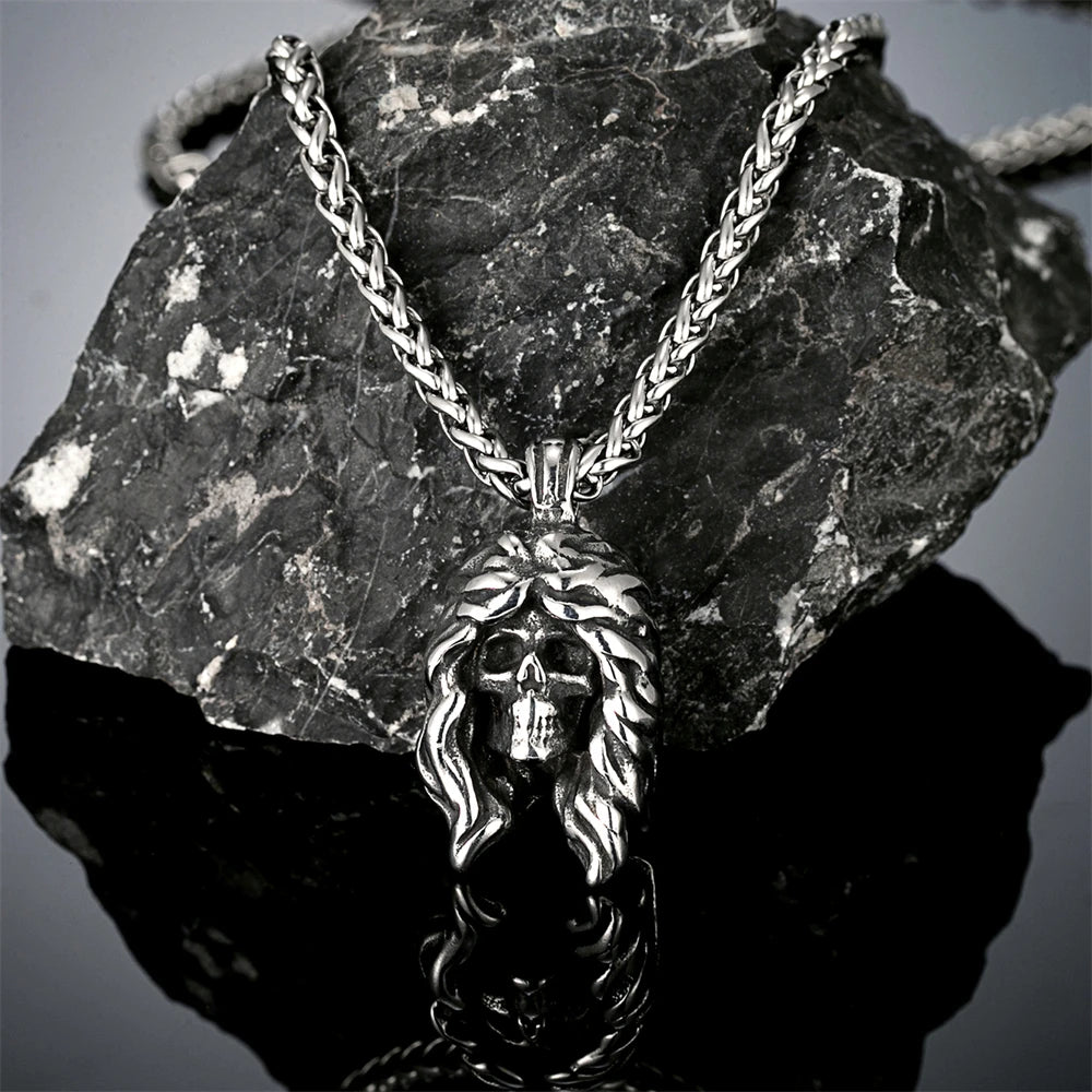 PENDRA Skull Vintage Necklace
