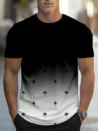 PENDRA Hawaiian Print Are T-Shirt