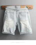 PENDRA Light Blue Korean Shorts