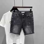 PENDRA Knee Length Black Jeans