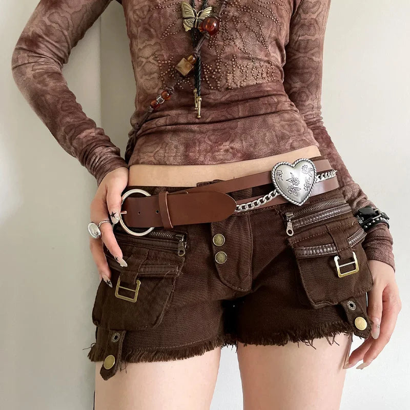 Furry Belt Y2k Belt Subculture Autumn Winter Spring Retro Luxury Plush Waist Chain Imitation Fur Waist Seal Hot Girl Sexy Belt