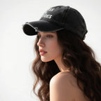 Jesus and Peptides Hat for Womens Cool Washed Distressed Baseball Cap