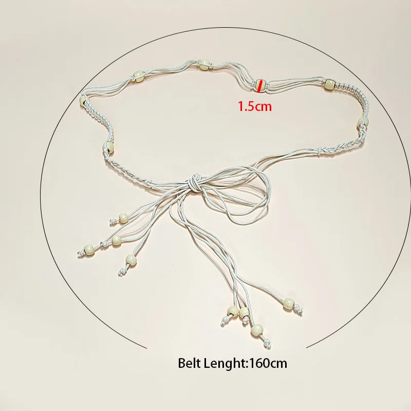 PENDRA Celesia Floral Luxury Waist Chain Belt