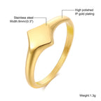 PENDRA Quinmond Signet Ring